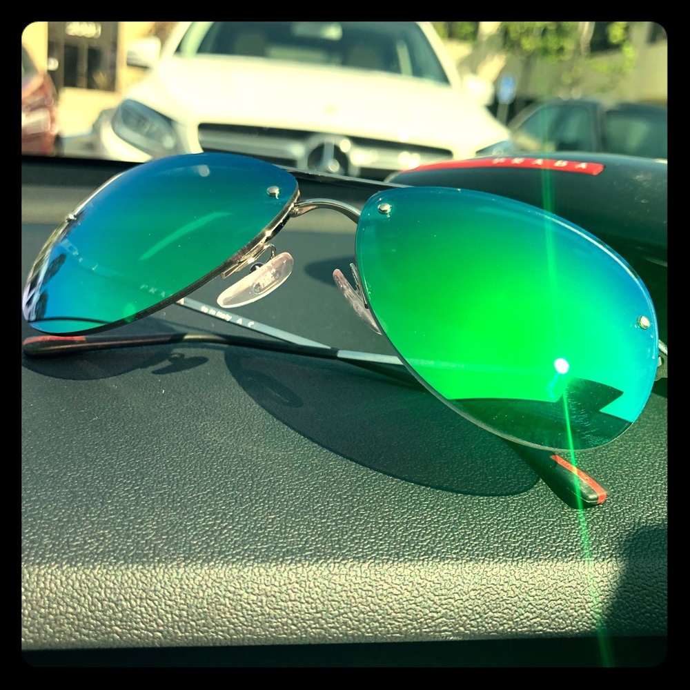 Prada Aviator Sunglasses - Unisex